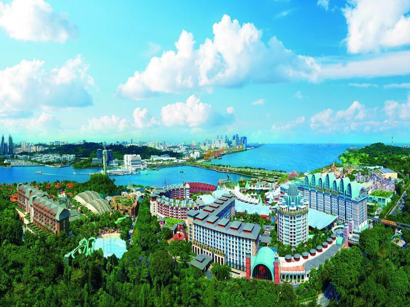 Resorts World Sentosa - Crockfords Tower Singapore Buitenkant foto